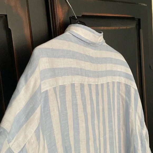 XXL Gorgeous H&M Shirt, 100% Linen, Oversized, NWT - Picture 9 of 17